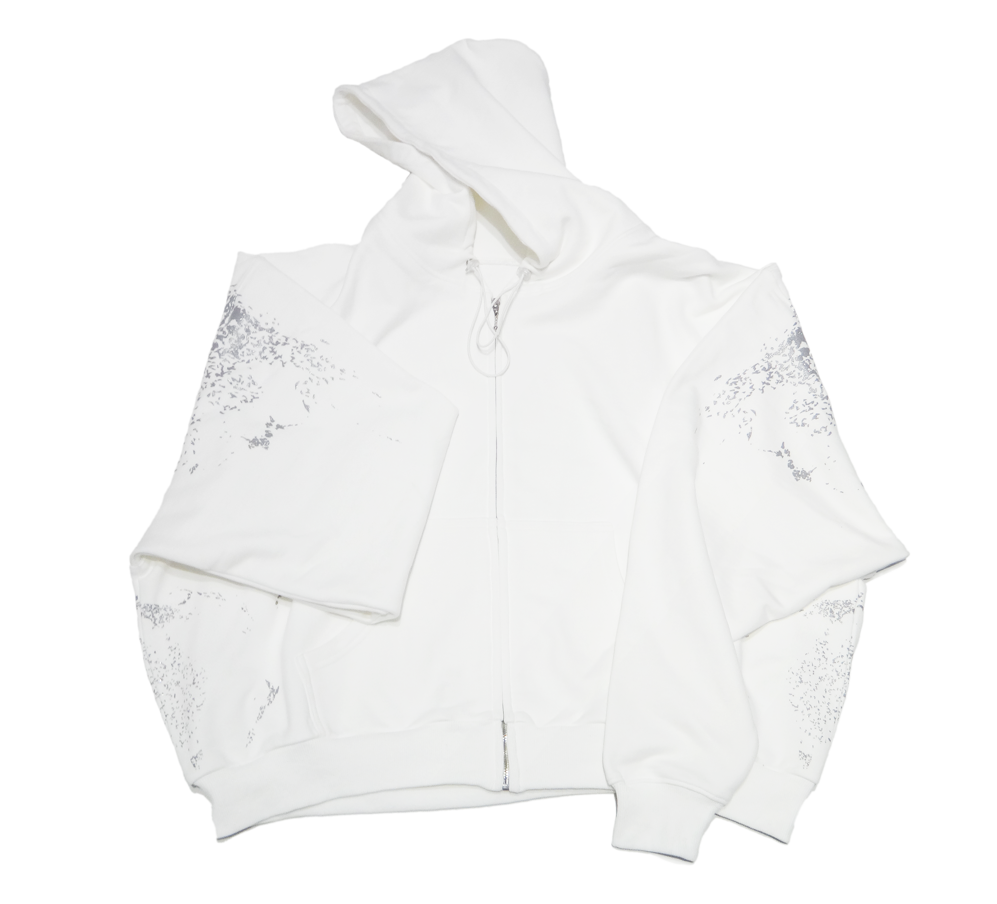 Phoenix Cocoon Hoodie White
