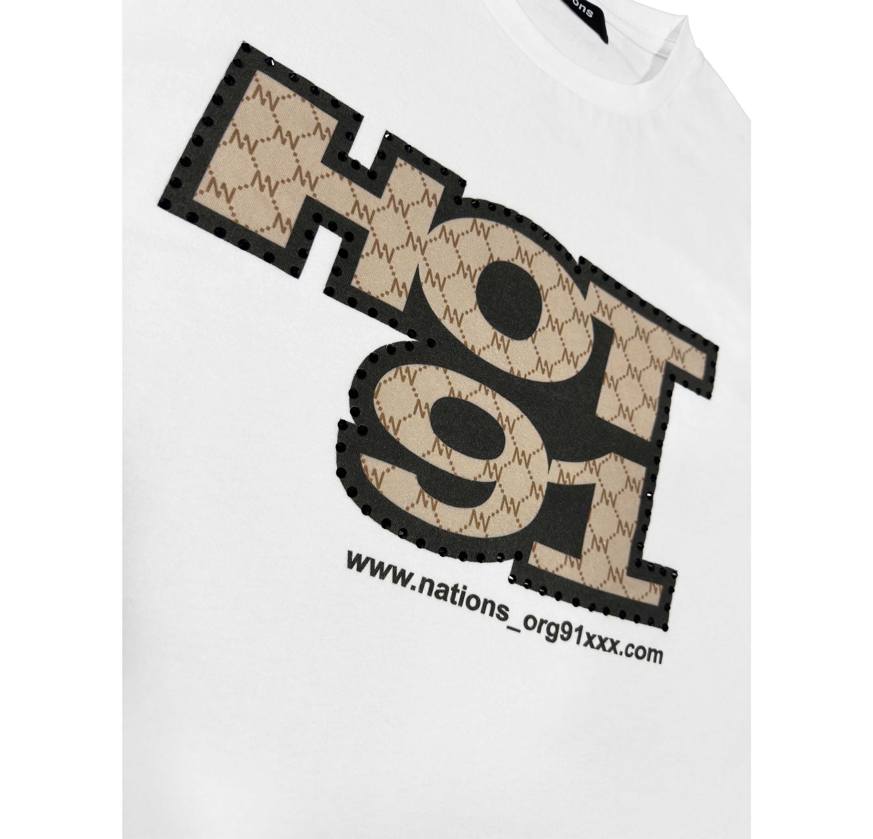 "HOT 91" Monogram Robe