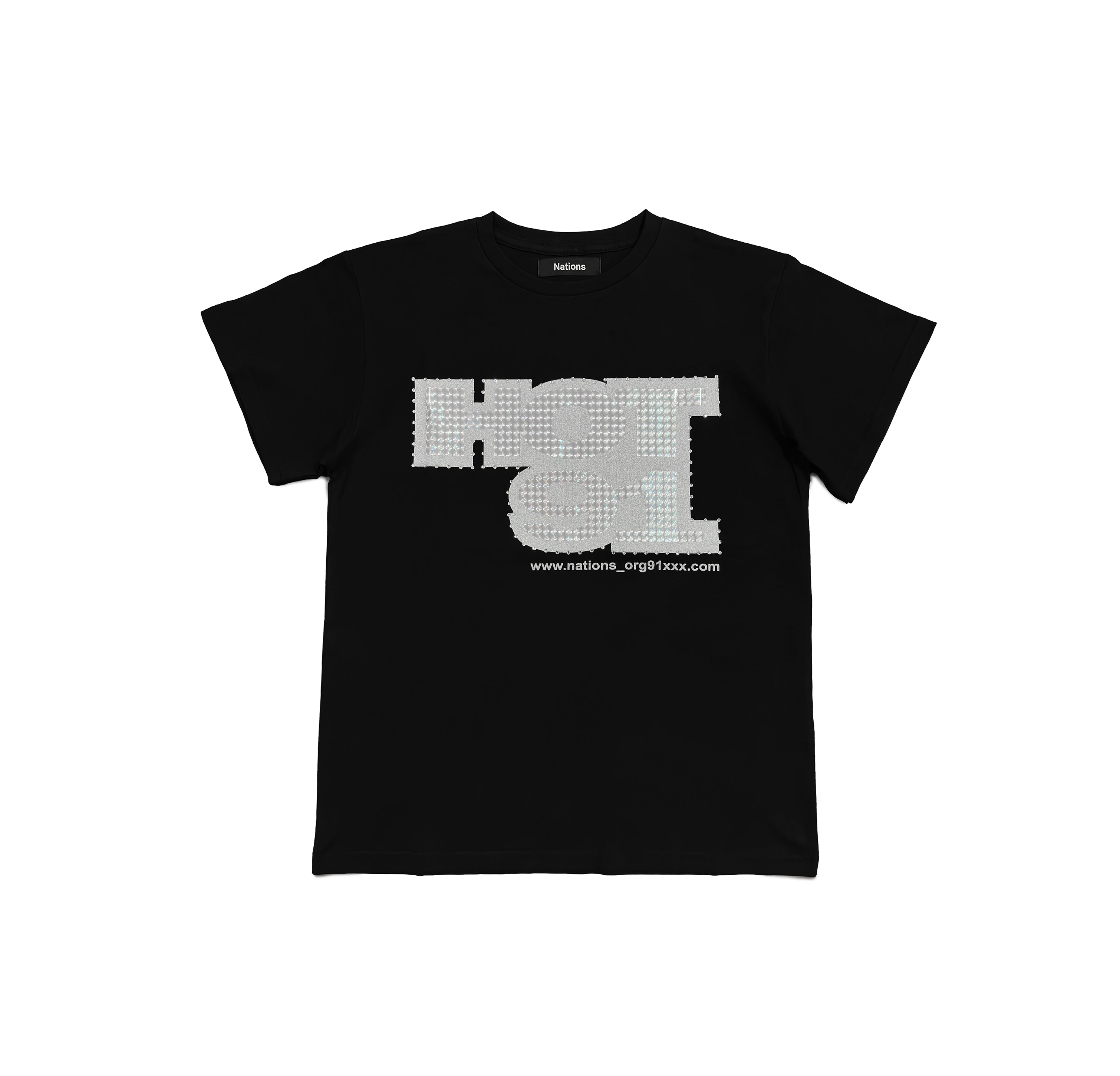 "HOT 91" Tee Black