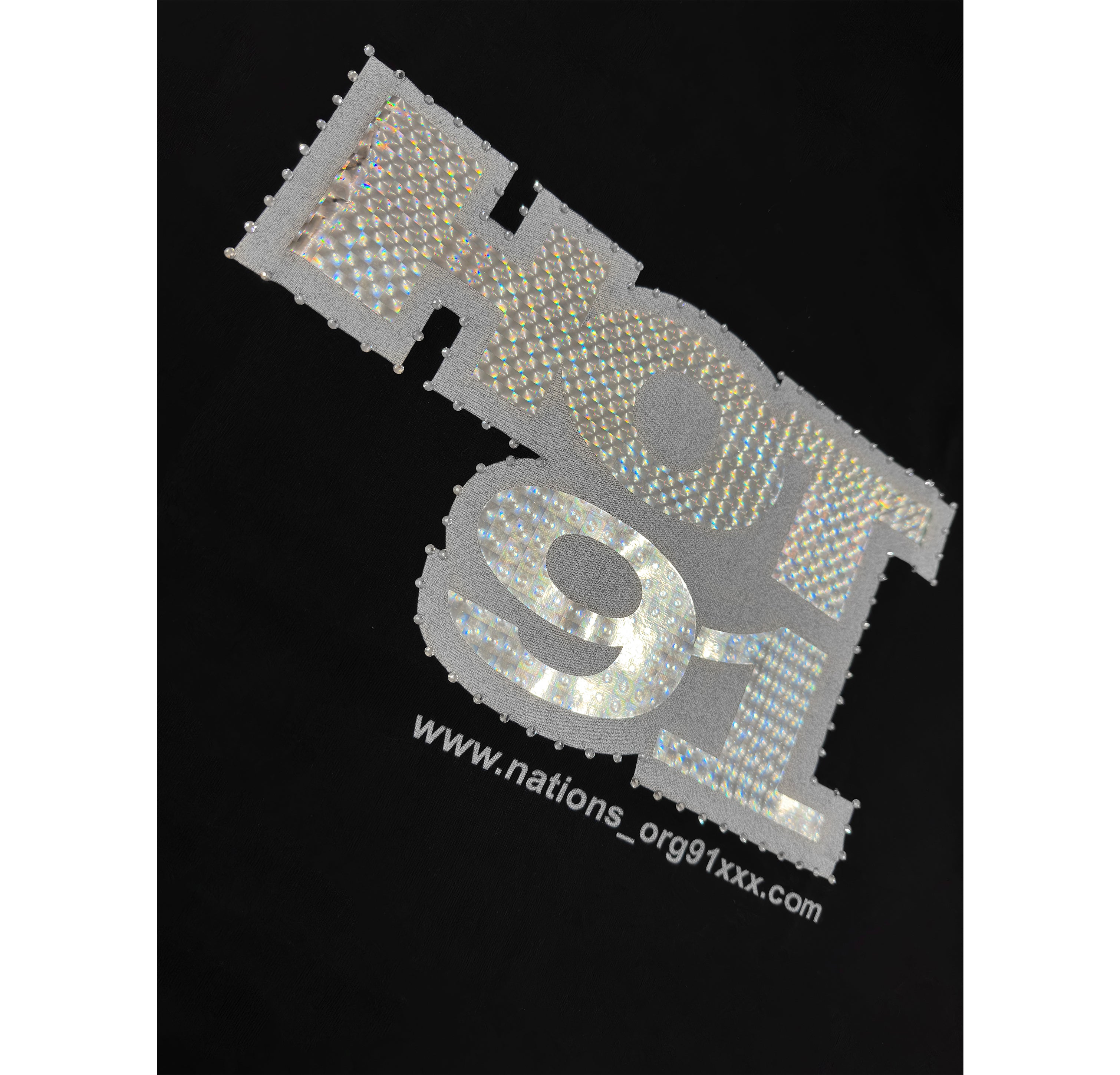 "HOT 91" Tee Black