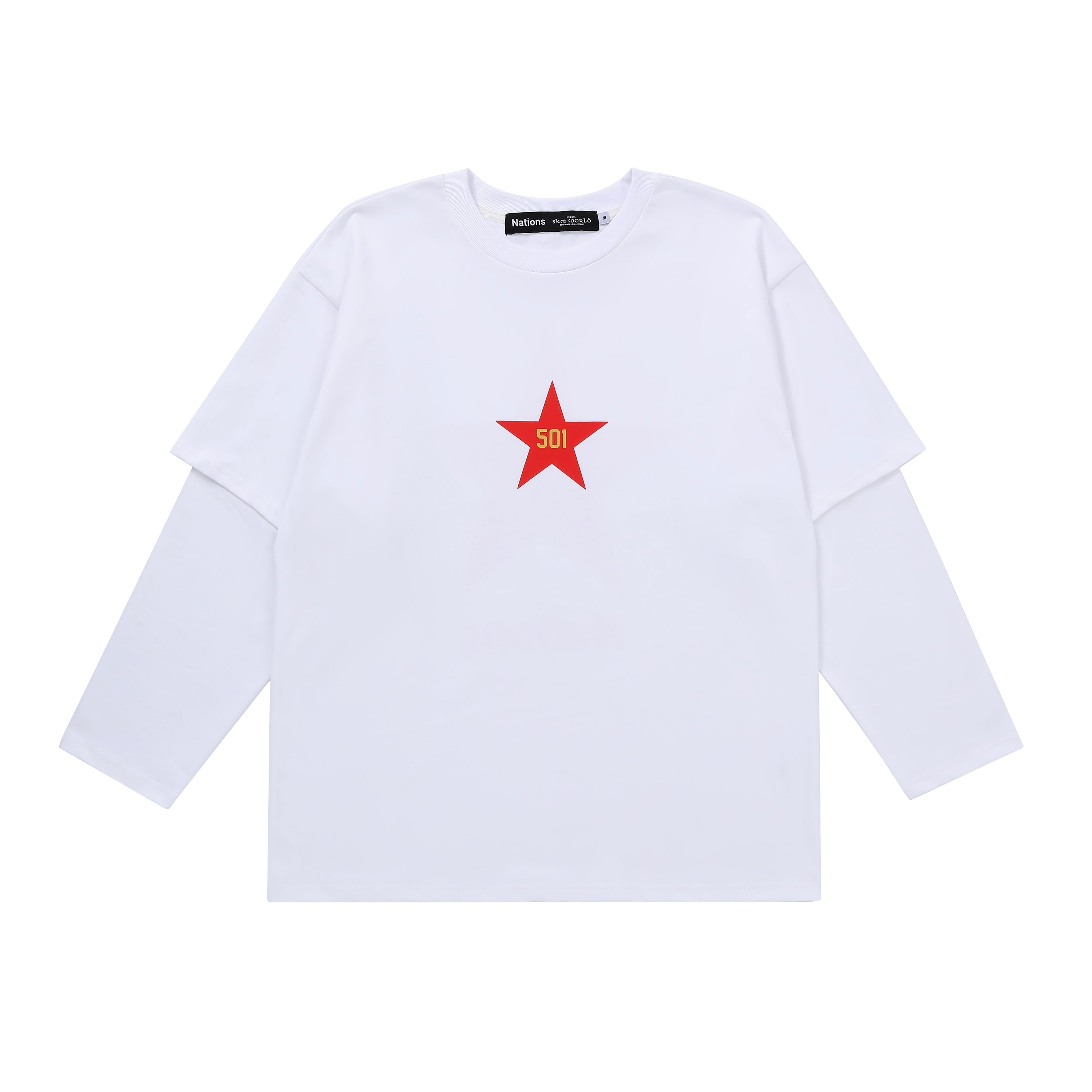 ”Stars" Layered Shirt
