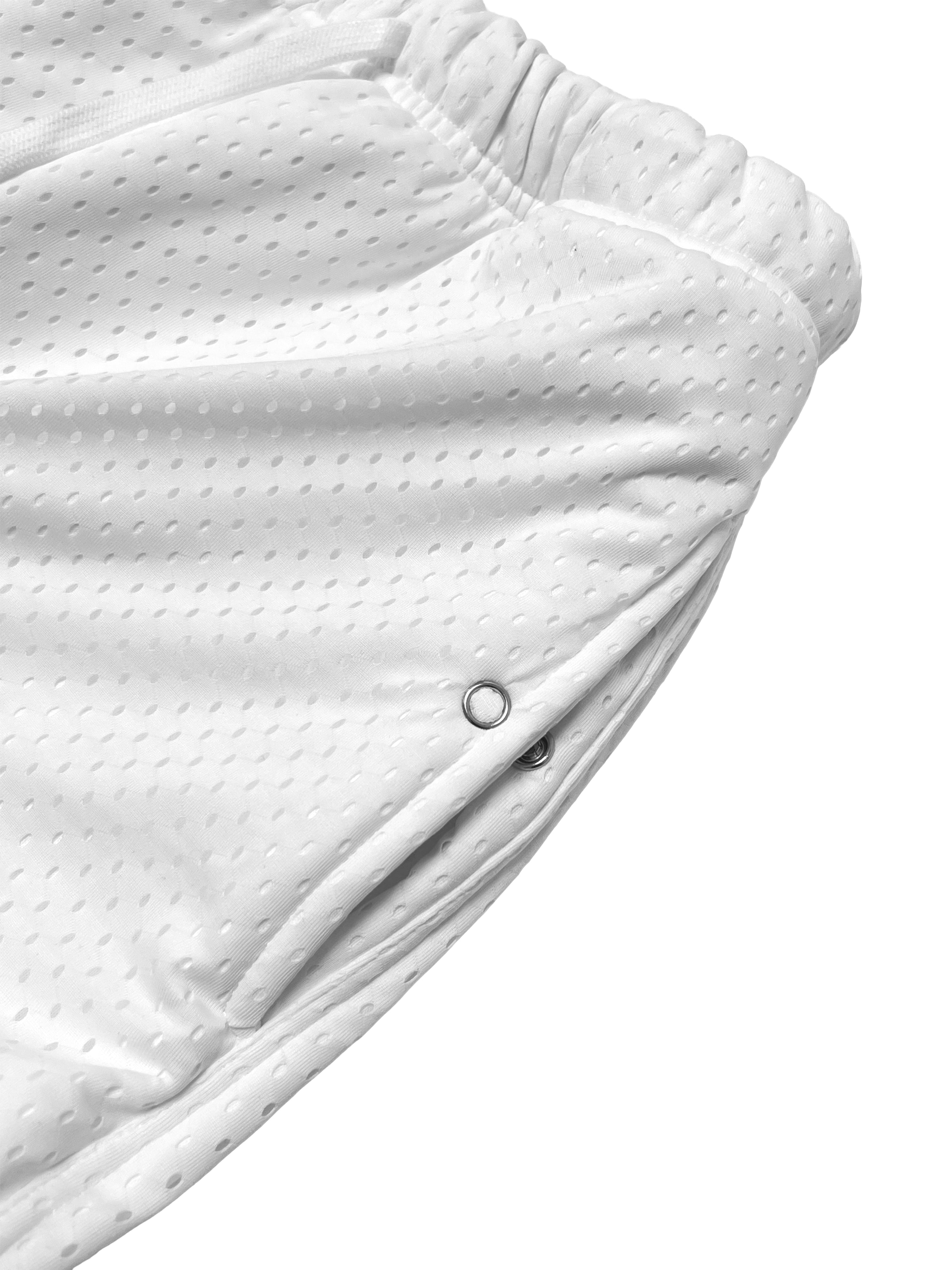 Mesh Jersey Pants 1.5 White