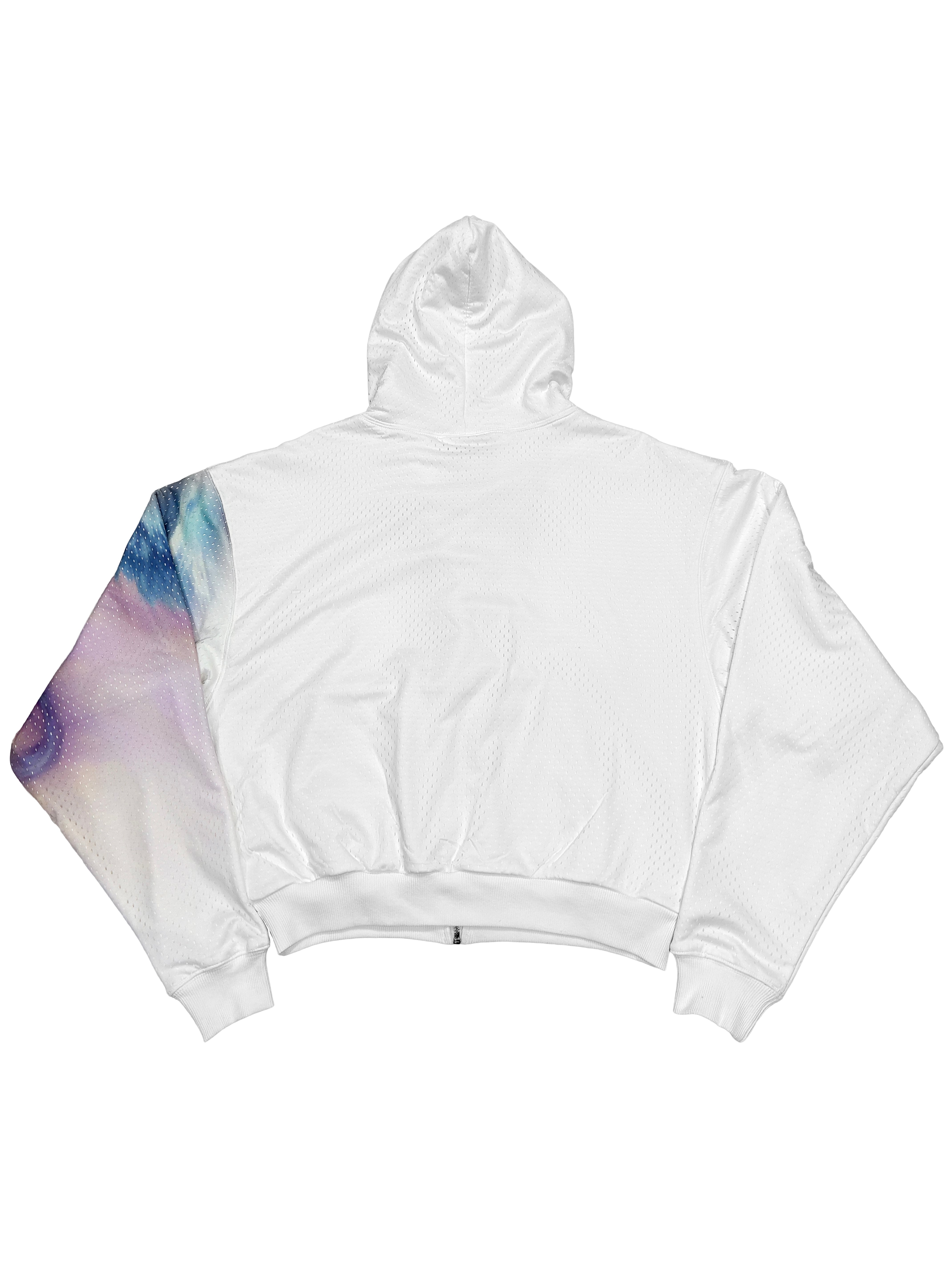Pegasus Mesh Jersey Hoodie 1.5 White