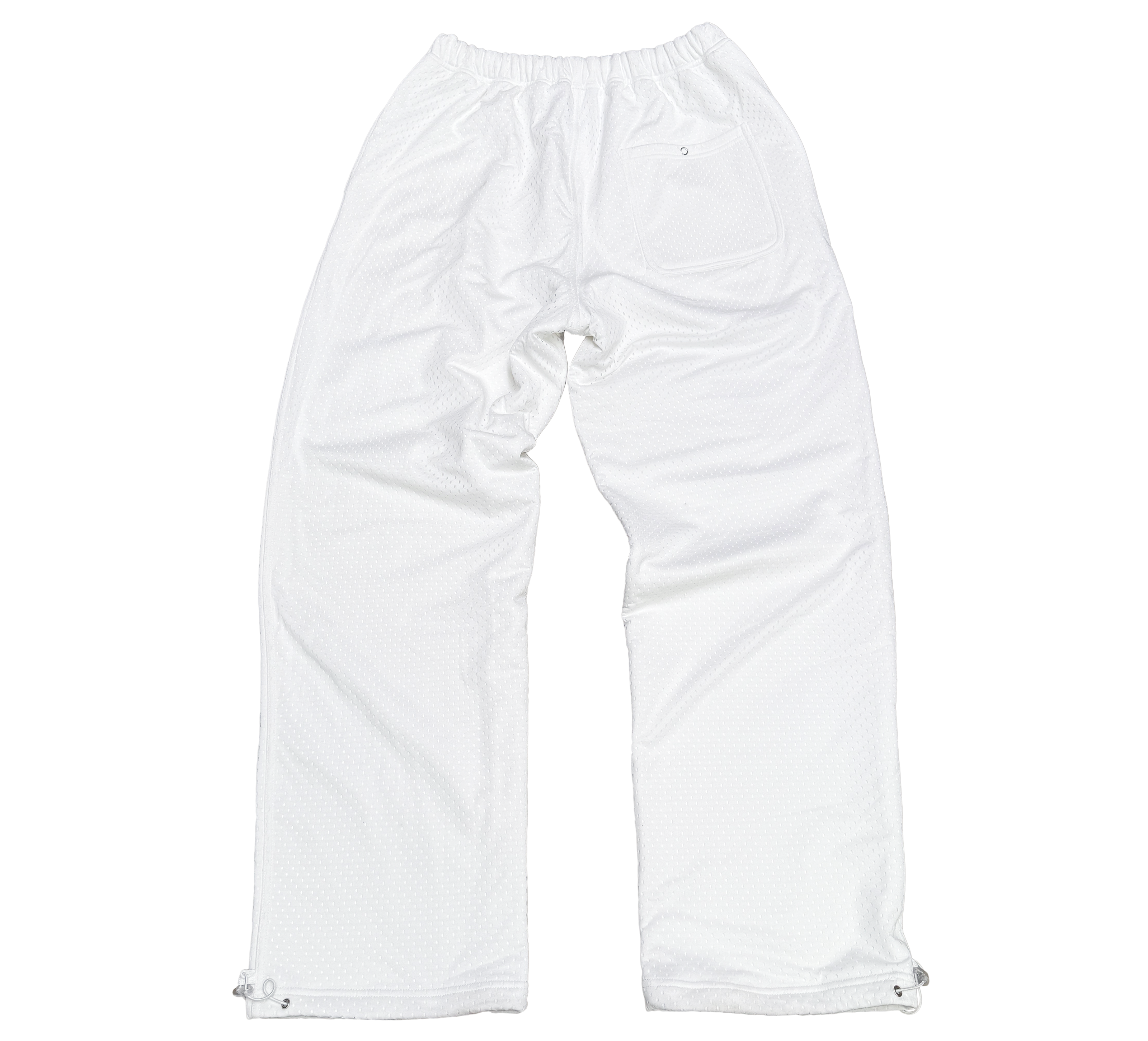Mesh Jersey Pants White